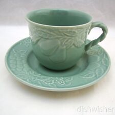 Savoir Vivre FRUIT PROMENADE CELADON MF003 Cup & Saucer Set(s) EXCELLENT