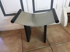 # STOOL DESIGN ORIGINAL MODEL aluminum brush and exotic wood