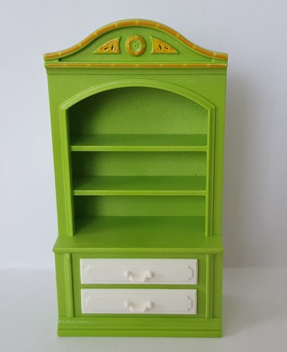 Vaisselier avec tiroirs vert - vaisselier,