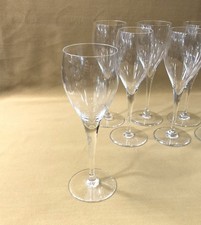 1 verre à eau cristal signé