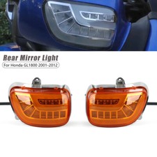 LED Turn Signals DRL Light Rear Mirror Lamp For Honda Goldwing GL1800 2001-2012