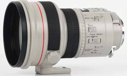 Canon 200mm 8l - f1.8l, usm