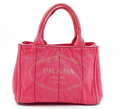 Sac fourre tout toile rose - sac, en