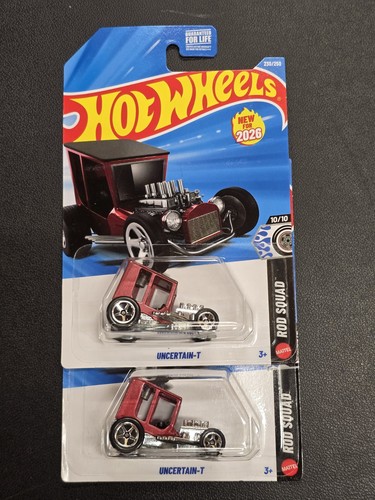 Hot wheels uncertain t - wheels, uncertain-t