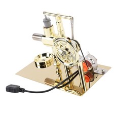 Stirling Engine Model With LED