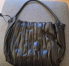 LUPO Black Leather handbag