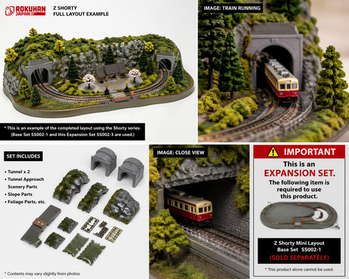 Rokuhan gauge tunnel diorama - rokuhan, z