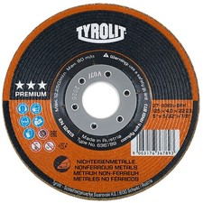 Tyrolit A36N-BFX 4 -1/2 X 1/8