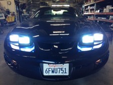 H4703 LOW & H4701 HIGH HID XENON HEADLIGHT KIT W/ 35W BALLAST 6000K 6K GLASS NEW