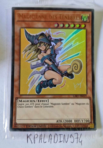 Carte magicienne des - yu-gi-oh!,