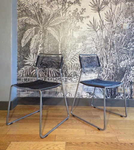 Vintage paire chaise - vintage,