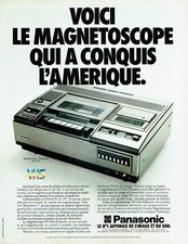 1979 Panasonic VHS NV 8610 ADVERTISING 0217 VCR