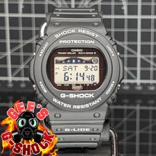 Casio G-Shock GWX-5700 Solar Multiband Tide Graph Moon Data Black GWX-5700CS-1