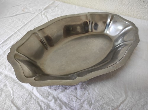 Plat service ovale creux en - creux,