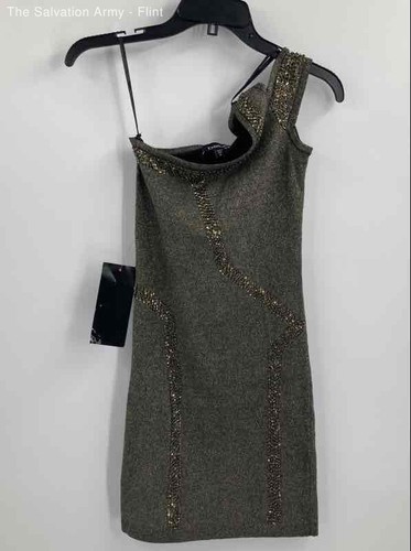 Bebe womens gray gold one - gold,