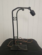 Lampe Vintage Art Deco En Fer