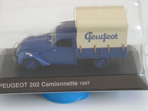 Norev peugeot 202 camionnette - peugeot,