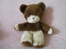 Peluche doudou ours marron