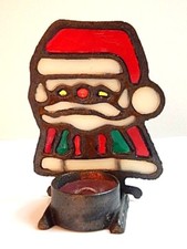 Vintage Cast Iron Stained