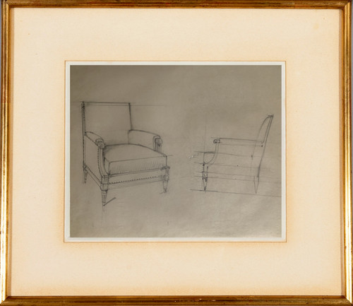 Dessin mobilier de - de,