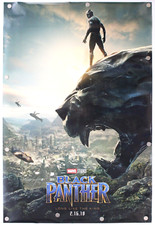 Black Panther 2018 Double Sided Original Movie Theater Poster 27"x40"