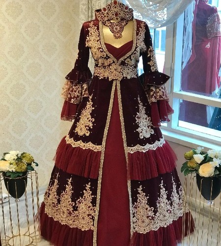 Delicate burgundy moroccan - delicate,
