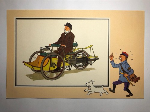 Herge tintin chromo voir - herge,