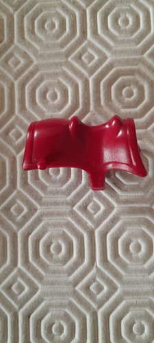 Selle rouge cheval - rouge,
