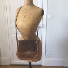 ANCIEN SAC A MAIN VINTAGE Cuir