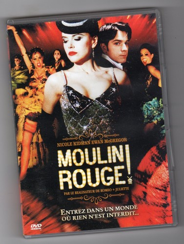 Dvd moulin rouge - dvd,