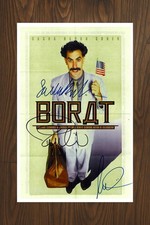 BORAT Signed Movie Poster 11x17 with COA - Authentic Memorabilia