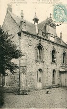 Facade card of the Manoir de MANNEVILLE ES PLAINS 