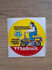MOBYX MOTOBECANE MOPED OLD ADVERTISING STICKER 1970