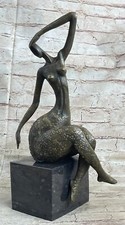 Sculpture En Bronze Nue Femme Abstracte Originale Milo Figurine Hotcast À Vendre