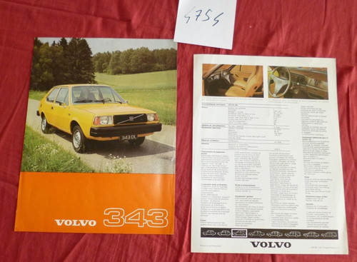 4754 volvo 343 - ,