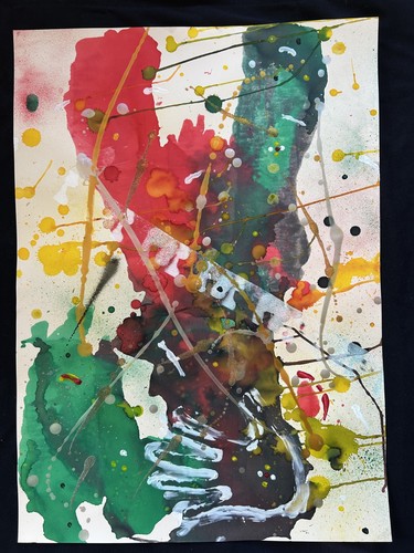 Art contemporain peinture