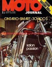 MOTO JOURNAL   87 SUZUKI AS 50 500 miles de Thruxton Salon de PARIS RUNGIS 1972