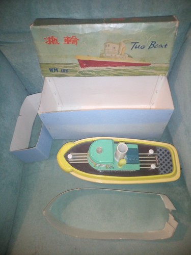 Jouet ancien tug - , boat