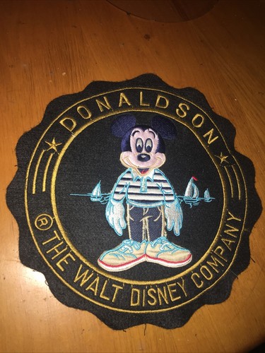 Grand patch mickey broderie - patch, by
