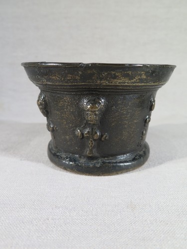 Ancien mortier bronze a - ancien, en