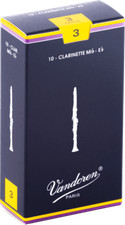 boite 10 anches CLARINETTE MIb VANDOREN TRADITIONNELLES CR 113 - force 3