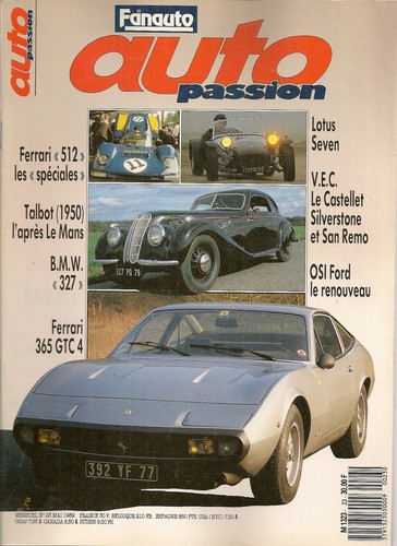 Auto passion ferrari 365 - 23,