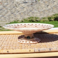 Ancienne assiette montée en