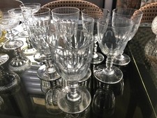 Série de 8 grands verres