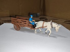 Attelage charrette cheval de