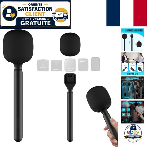 Microphone interview sans fil - sans,