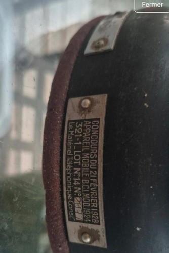 Téléphone ancien cadran - ancien, à