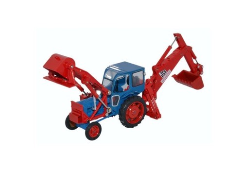 Oxford diecast tractopelle - diecast,