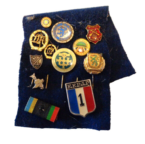 Lot insignes militaires à - insignes,