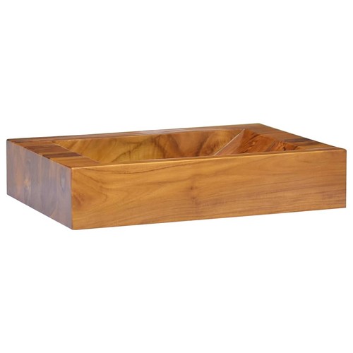 Bois teck massif - massif, lavabo